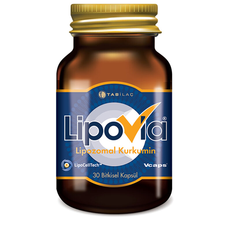 Lipovia Liposomal Curcumin 30 herbal Capsules