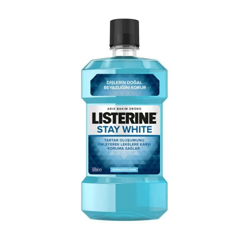 Listerine Stay White Refreshing Mint Oral Care Product 500 ml