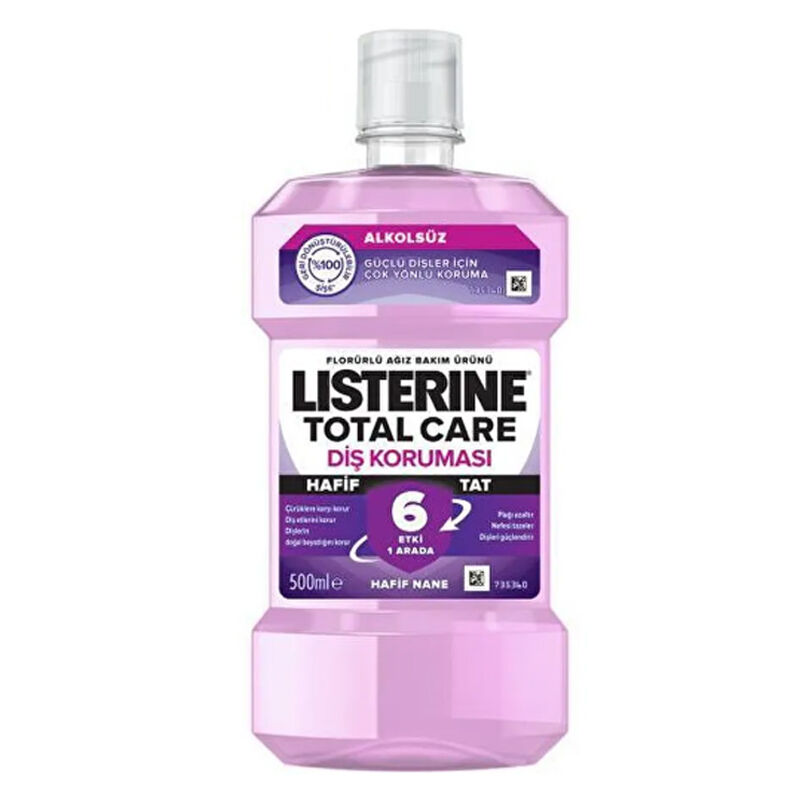 Listerine Total Care Zero Mild Mint Oral Care Product 500 ml