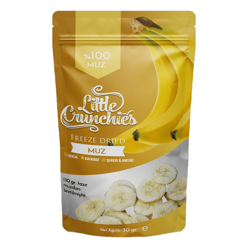Little Crunchies Freeze Dried Banana 30 gr