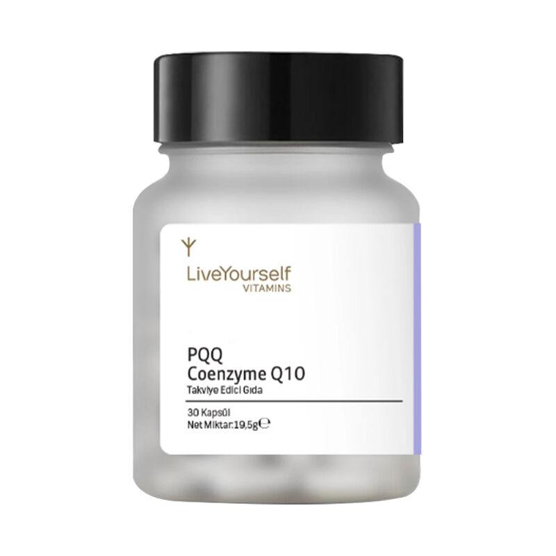 Liveyourself Pqq Coenzyme Q10 food Supplement 30 capsules
