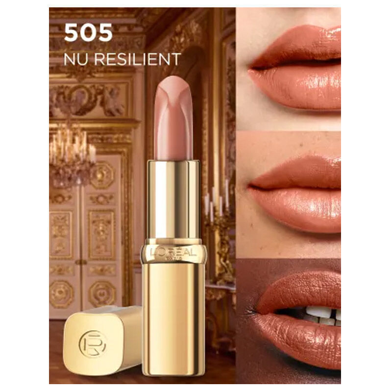 L'Oreal Paris أحمر شفاه لوريال باريس كولور ريش ساتين فينيش 505