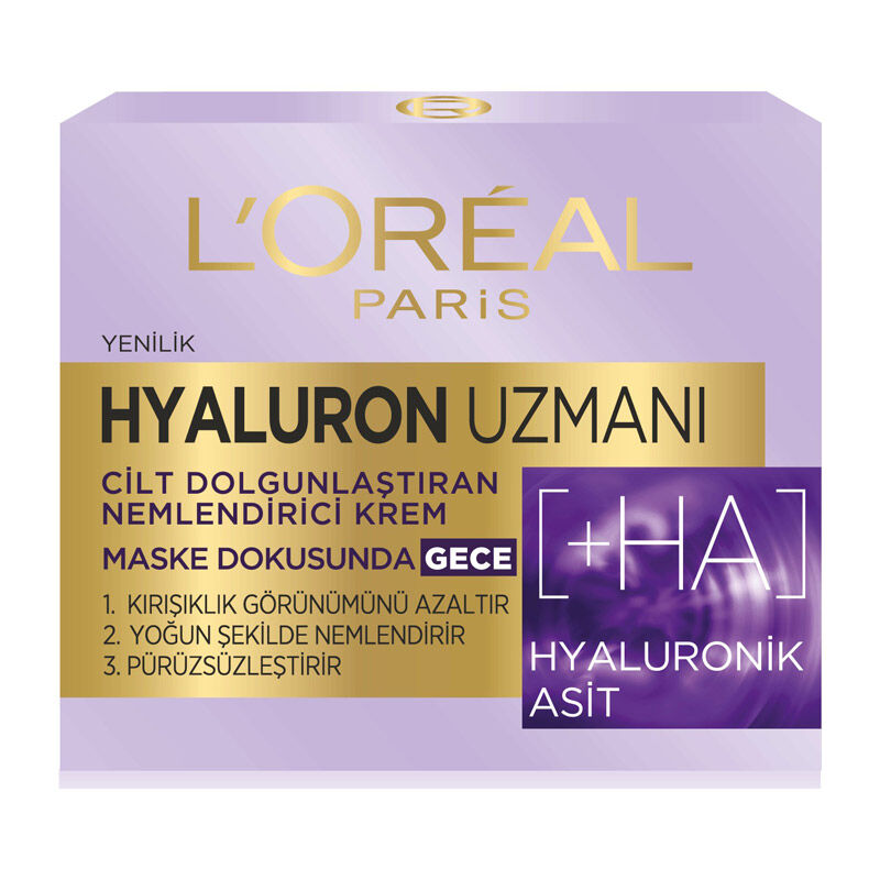Loreal Paris Hyaluron Uzmanı Plumping Night Cream 50 ml