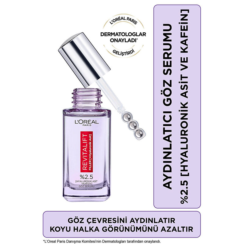 Strahlende Augen: L'Oréal Revitalift Filler Augenserum
