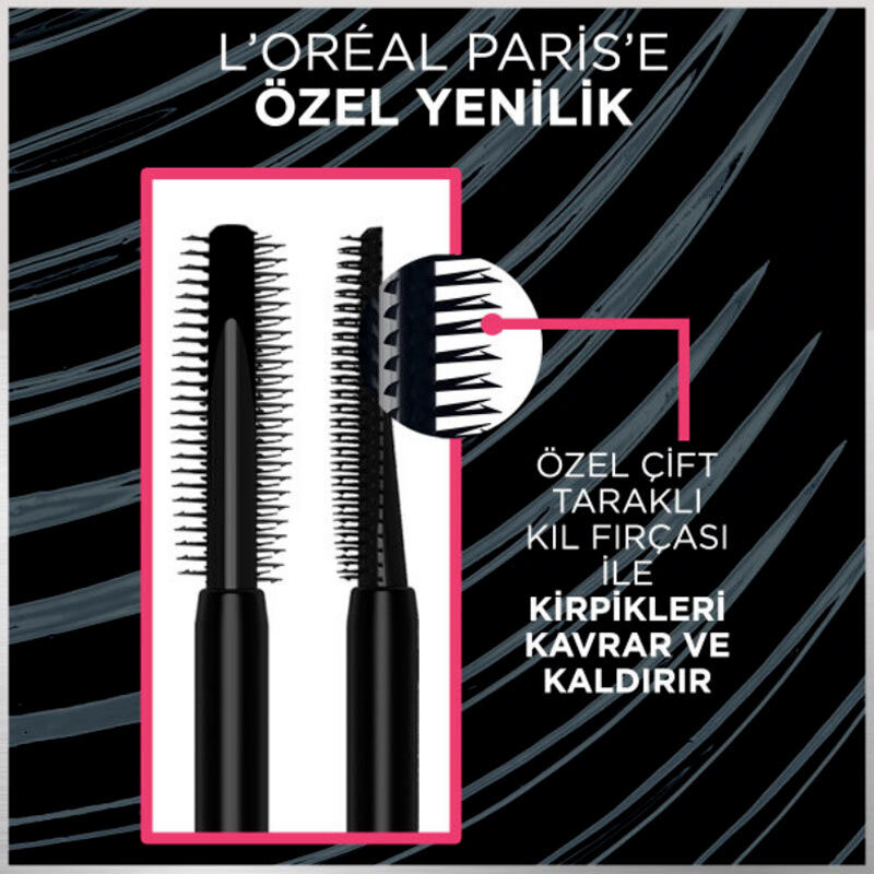 Придайте ресницам лифтинг, объем и +5 мм длины с Loreal Pari