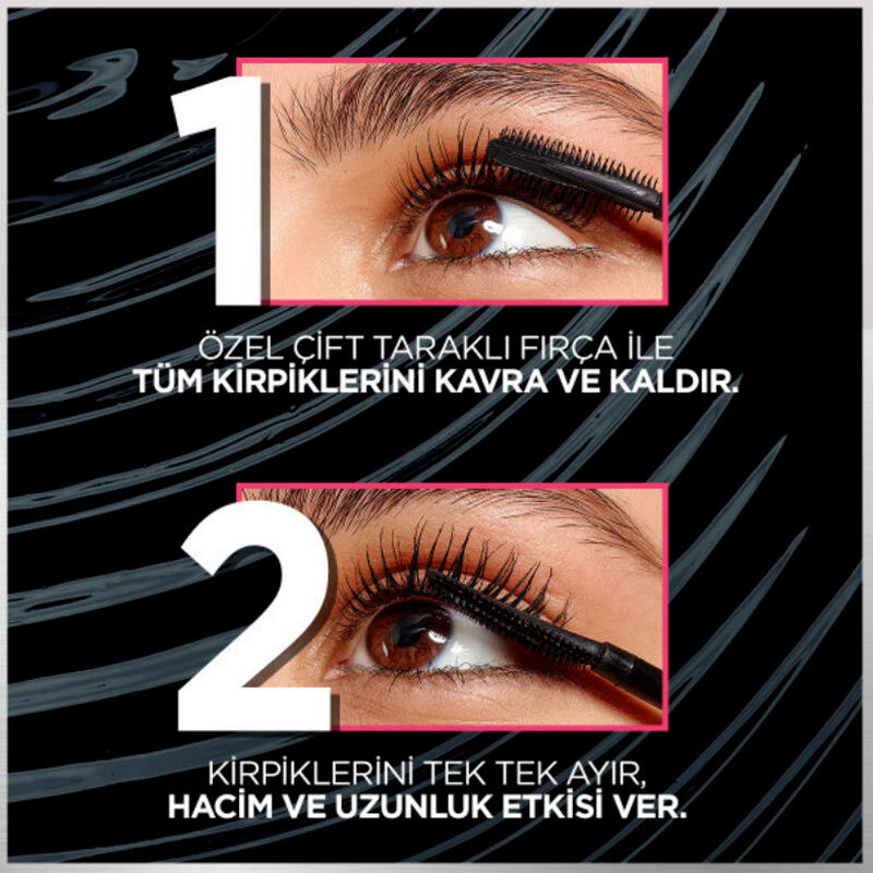 Придайте ресницам лифтинг, объем и +5 мм длины с Loreal Pari