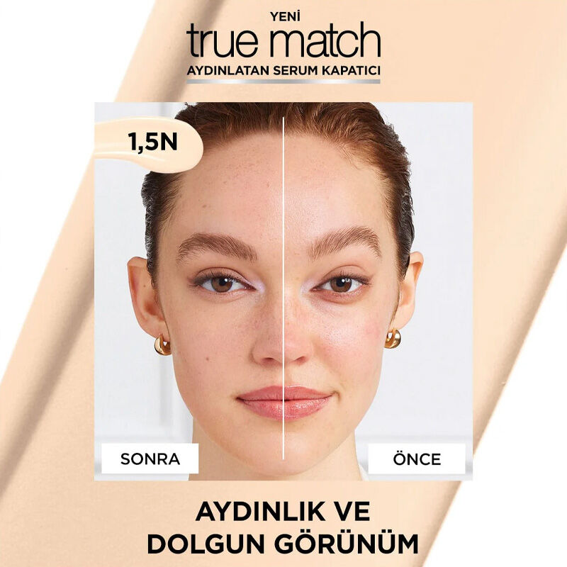 L'Oréal Paris True Match Radiant Serum Concealer 1.5N - 11ml
