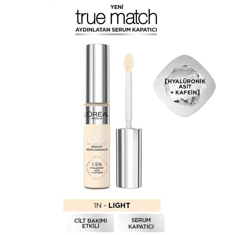 L'Oreal Paris True Match Radiant Serum Concealer 1N - 11ml
