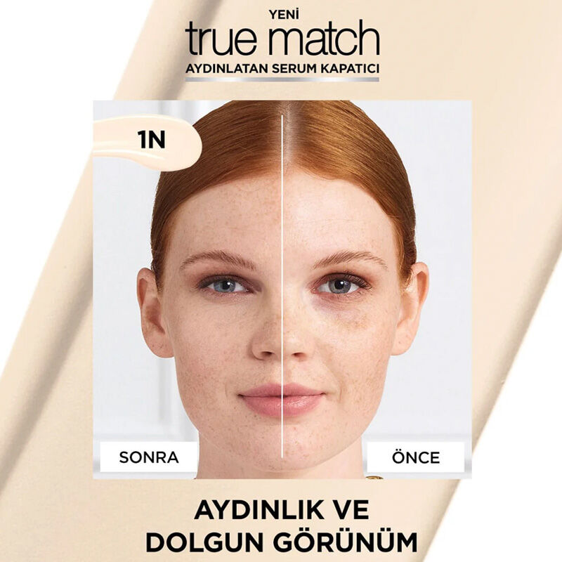 L'Oreal Paris True Match Radiant Serum Concealer 1N - 11ml