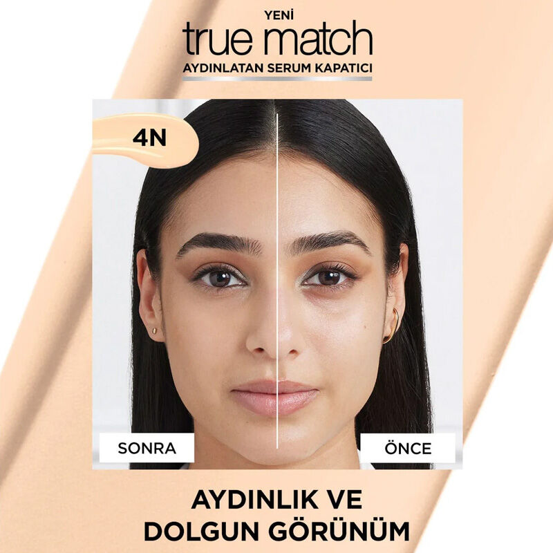 L'Oréal Paris True Match Radiant Serum Concealer 4N - 11ml