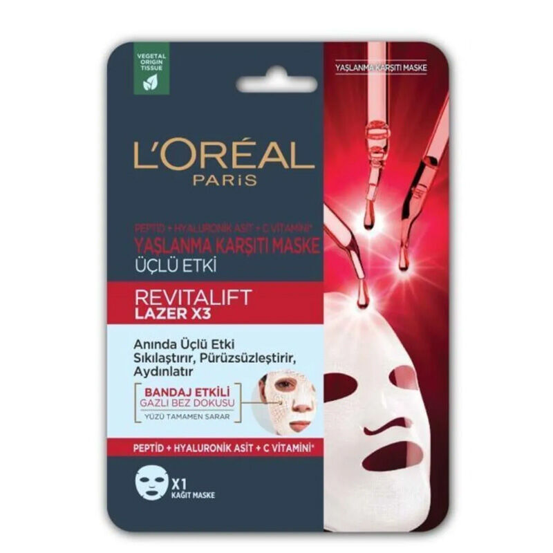 L'Oréal Paris Anti-Aging Feuchtigkeitsmaske für jugendliche Haut
