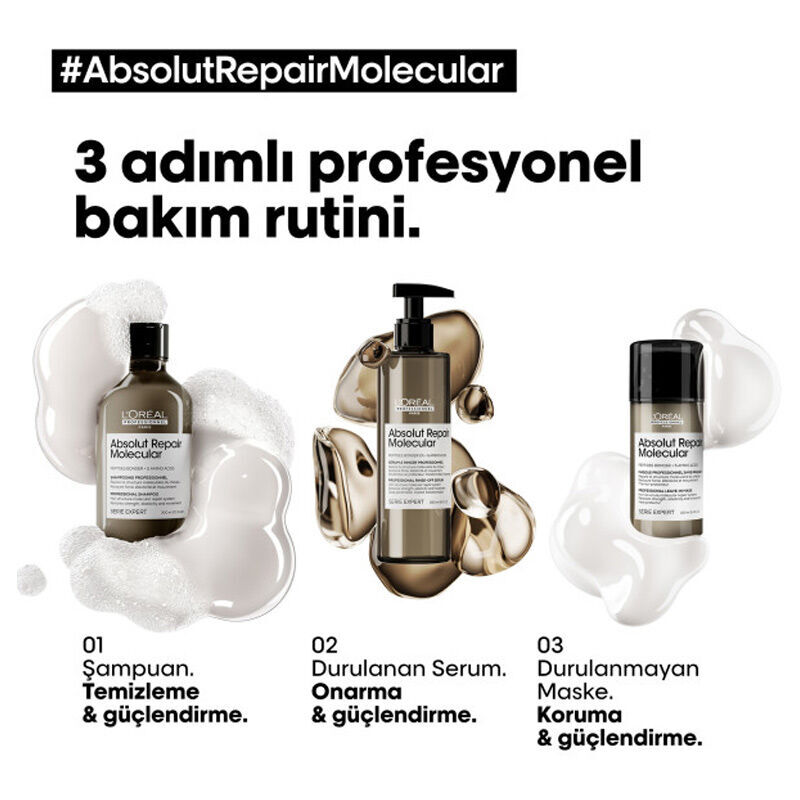 Loreal Professionnel Absolut Repair Molecular Mask for Damaged Hair 100 ml