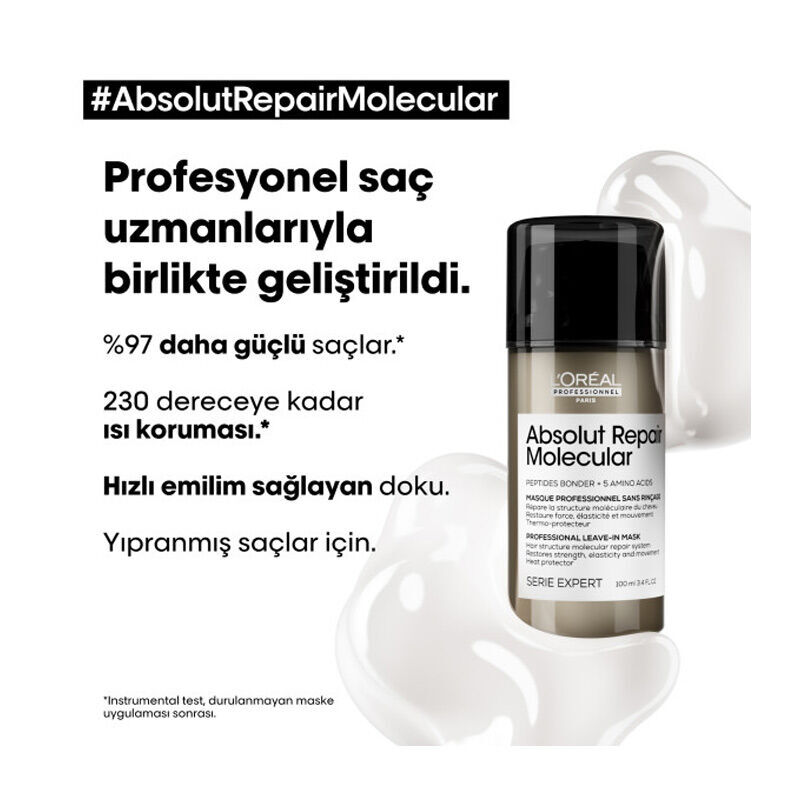 Укрепите волосы: маска Loreal Absolut Repair Molecular