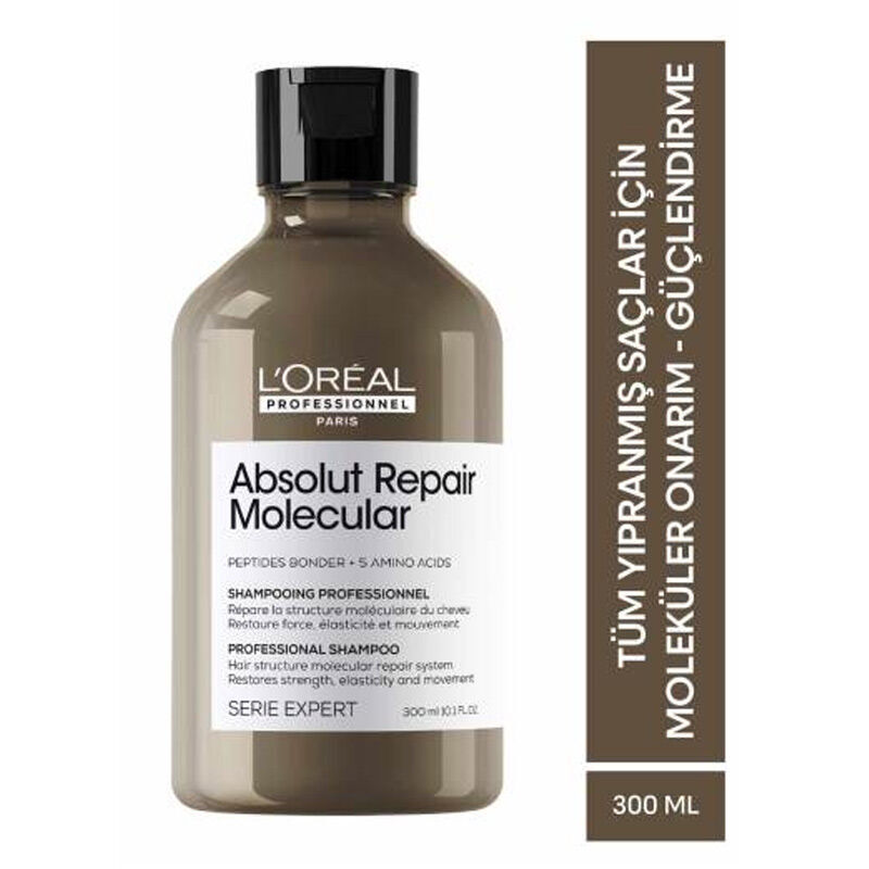Loreal Professionnel Absolut Repair Molecular For Damaged Hair Shampoo 300 ml