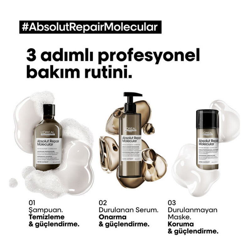Loreal Professionnel Absolut Repair Molecular For Damaged Hair Shampoo 300 ml