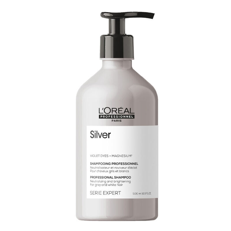 L'Oréal Professionnel Lila Shampoo für hellblondes und graues Haar 500ml