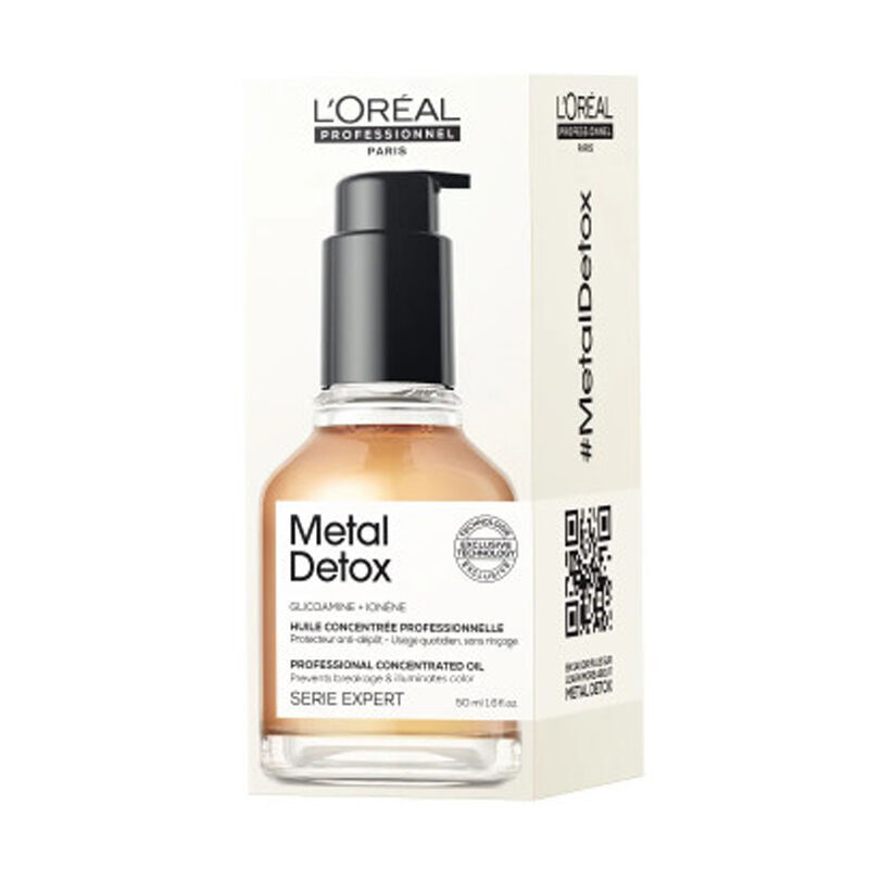 Loreal Professionnel For Voluminous, Nourished, Shiny Hair Metal Detox Oil Concentrated Oil 50 ml