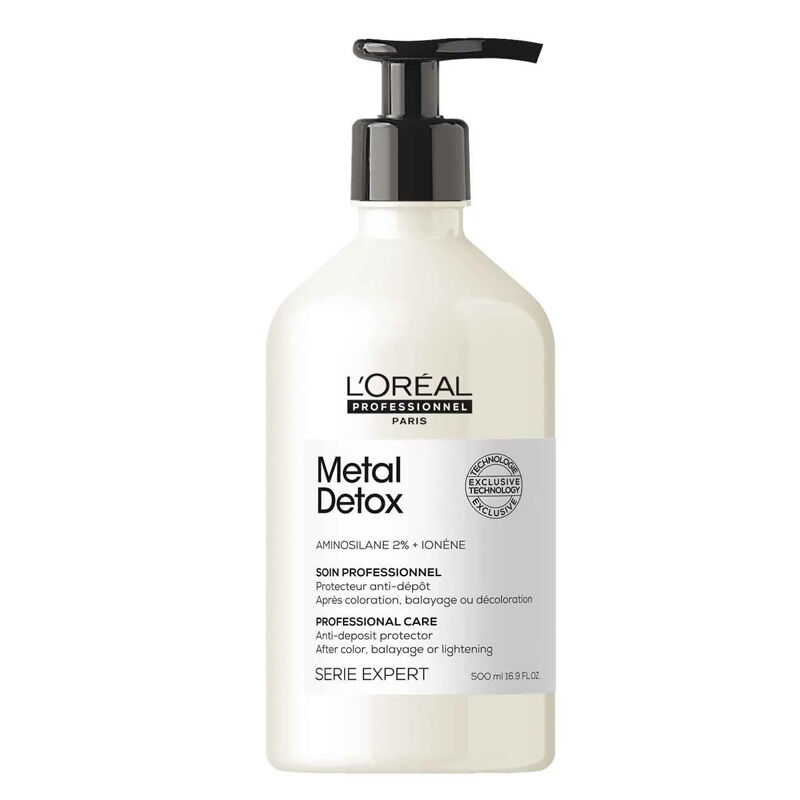 L'Oreal Metal Detox Shampoo für behandeltes und geschädigtes Haar 500ml