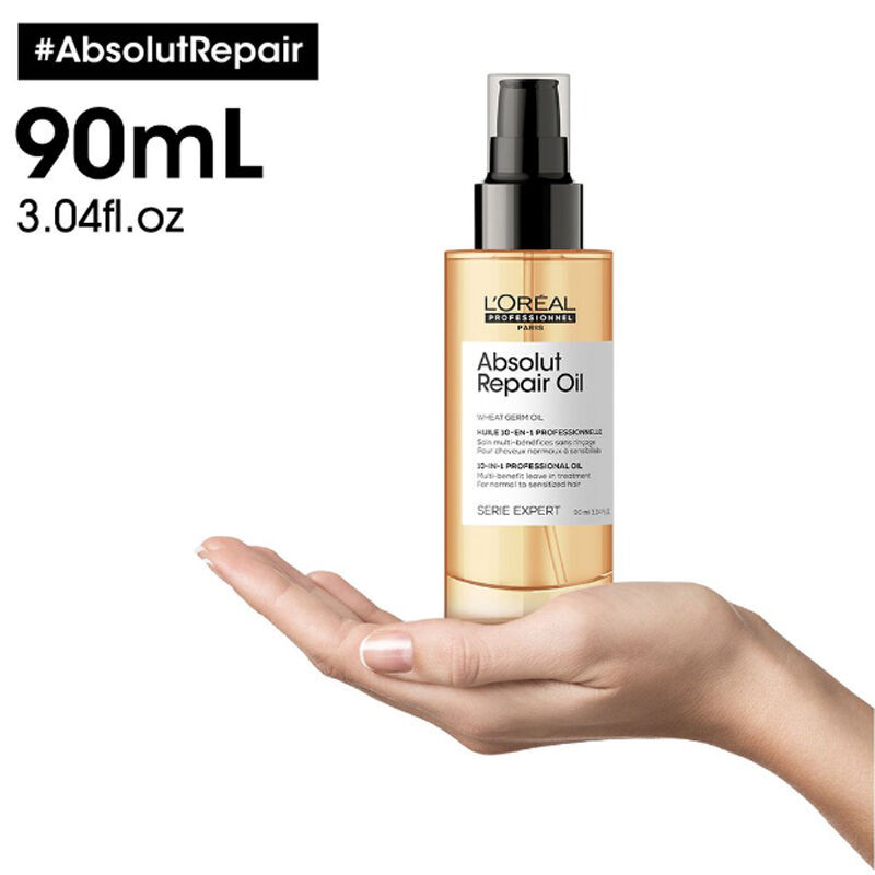 Loreal Professionnel for Damaged Hair 10-Effect Miraculous Care Oil 90 ml