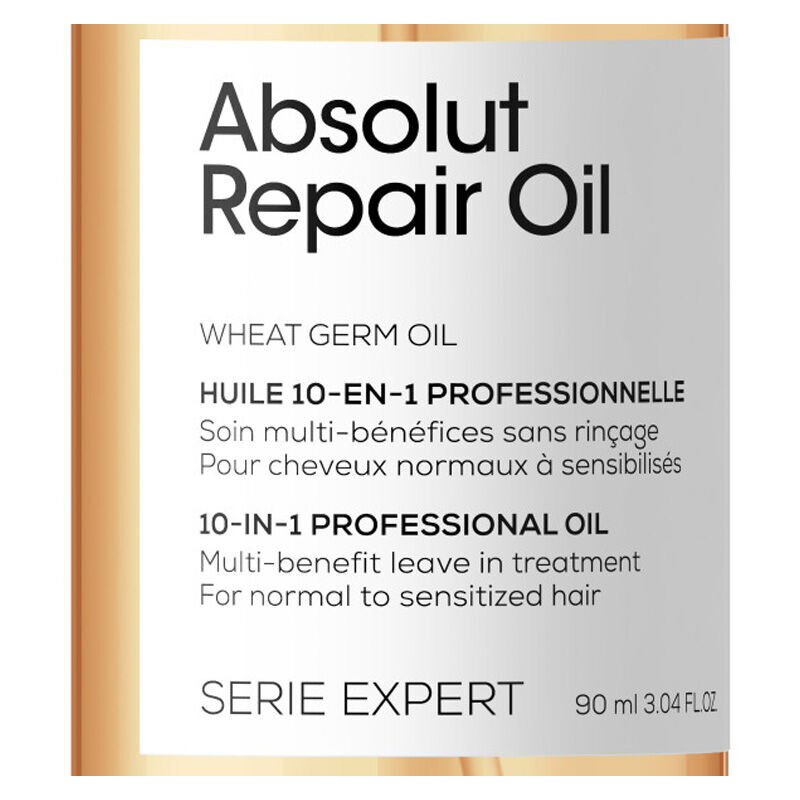Loreal Professionnel for Damaged Hair 10-Effect Miraculous Care Oil 90 ml