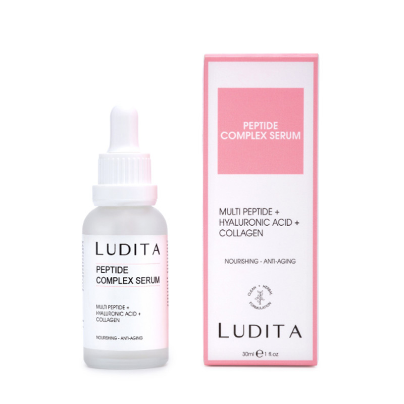 Ludita Anti-fine Lines And Wrinkles, Intensive Moisturizing Peptide Complex Serum 30 ml