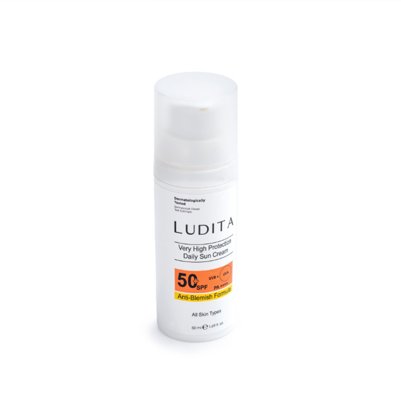 Ludita High Protection Anti-spot Daily Face Sun Cream 50 ml