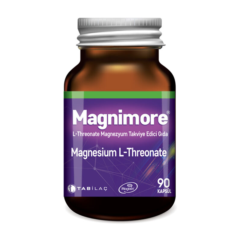 TAB Magnimore l-threonate Magnesium Supplement Food 90 capsules