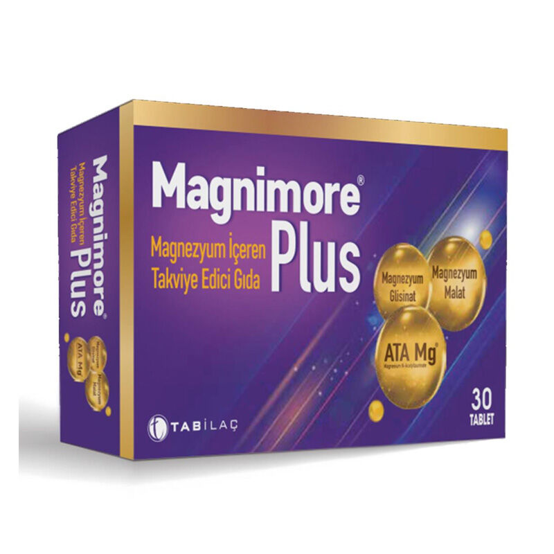TAB Magnimore Plus Magnesium Supplementary Food 30 tablets