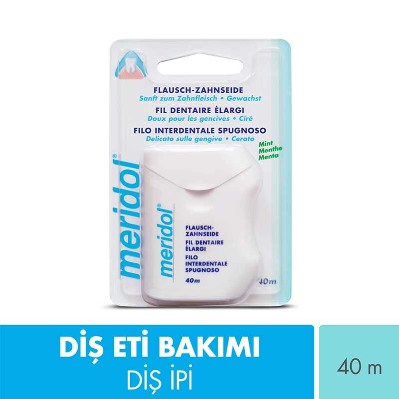Зубная нить Meridol для ухода за деснами 40 м