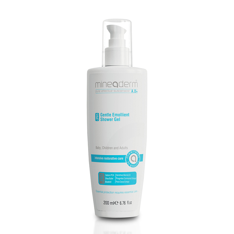 Mineaderm Gentle Emollient Shower Gel 200 ml