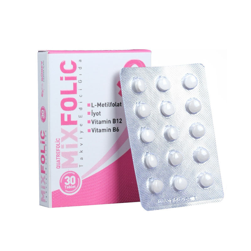 Güney Farma İlaç Mixfolic Food Supplement 30 tablets