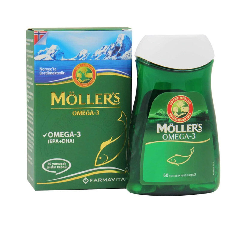 Möllers Omega-3 supplement Food 60 soft Capsules