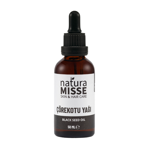 NaturaMisse 100% Pure Black Seed Oil - 50ml Cold-Pressed Extract