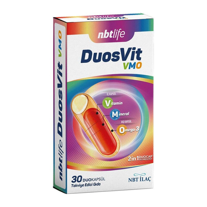 Nbt Pharmaceuticals Duosvit Dha Supplementary Food 30 capsules
