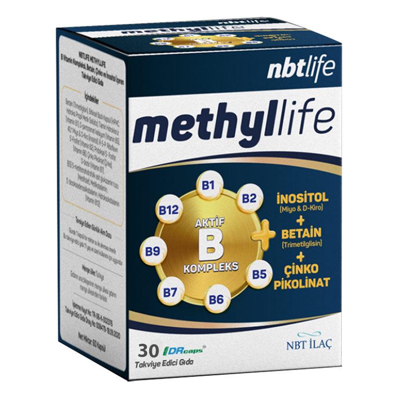 Nbt Pharmaceuticals Methllife Supplementary Food 30 capsules