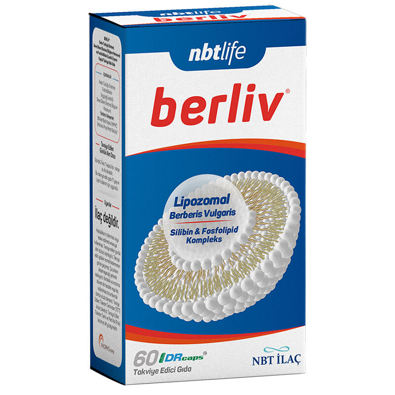 Nbt Pharmaceutical Berliv Liposomal Berberine Supplement Food 60 capsules