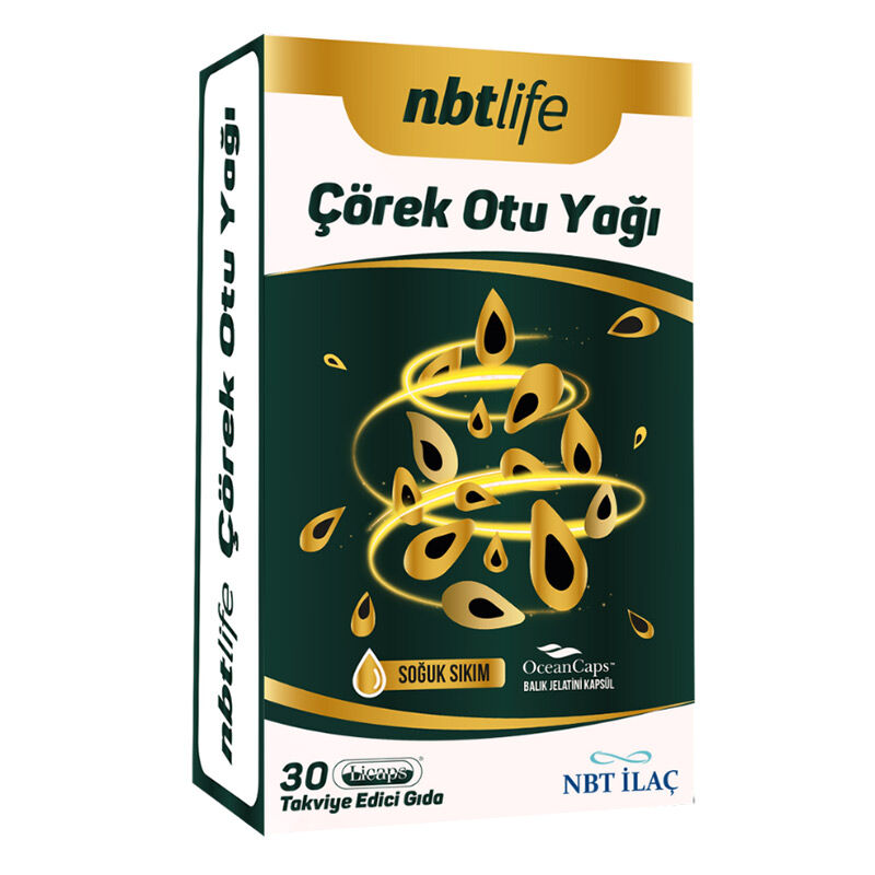NBT Life Black Seed Oil Supplement Food 30 capsules