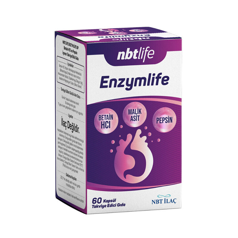 NBT Life Enzymlife Supplementary Food 60 capsules