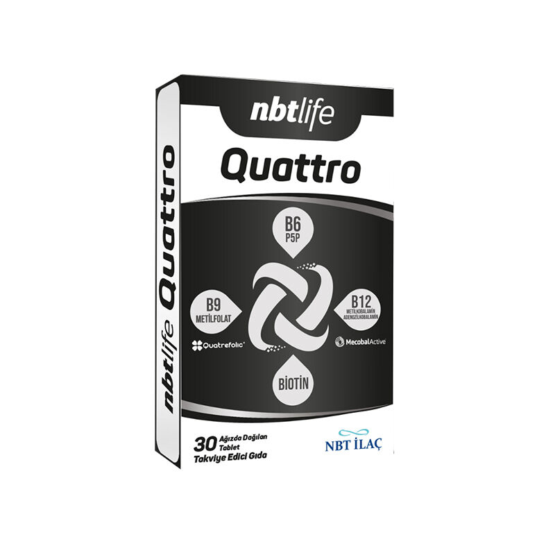 Добавка к пище Nbt Life Quattro 30 таблеток