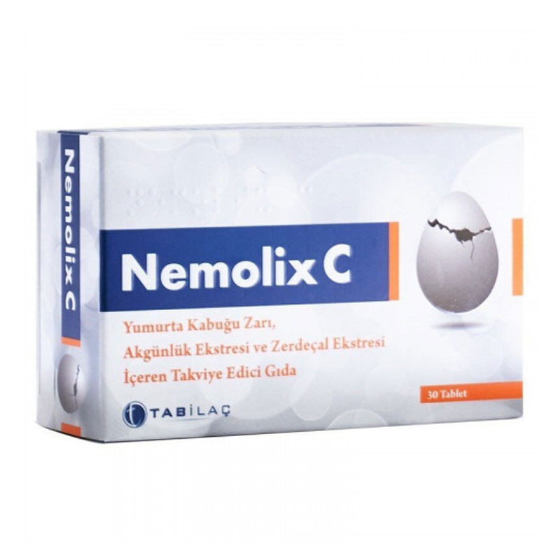 TAB Nemolix C Food Supplement 30 tablets