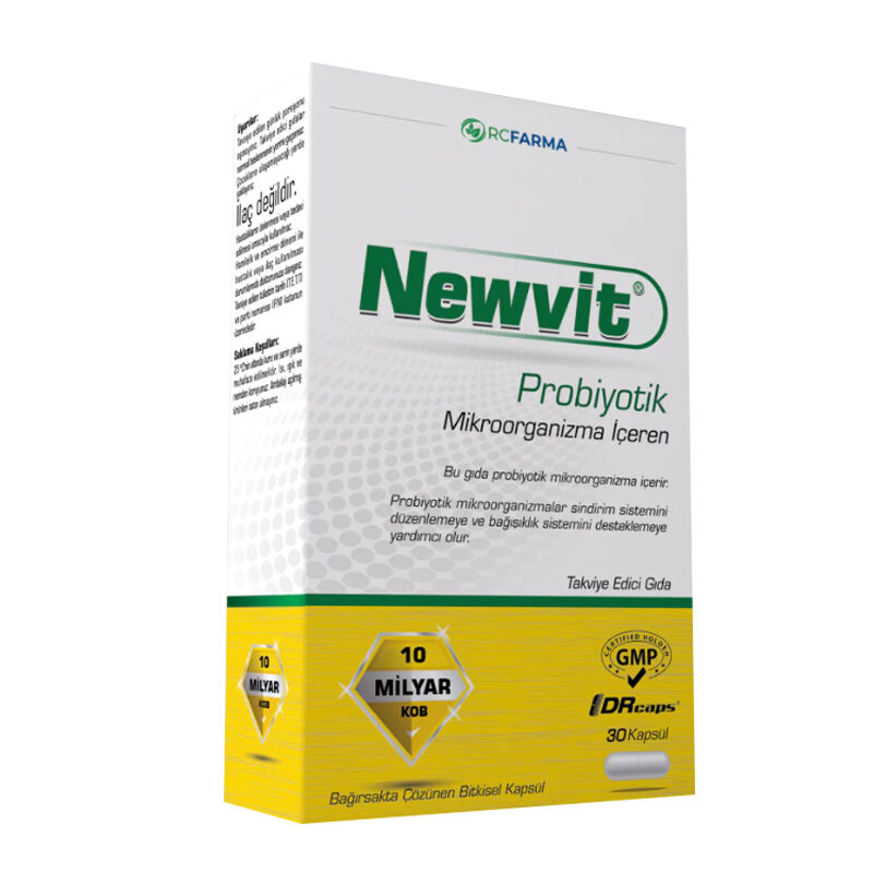 Newvit نيوفيت بروبيوتيك 30 كبسولة