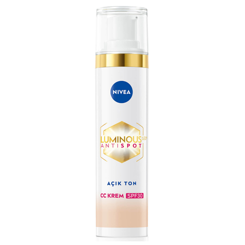 Nivea Luminous630 Anti-Dark Spot CC Face Cream SPF30 Light Tone 40 ml