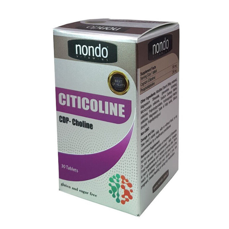 Nondo Vitamins Citicoline 30 tablets