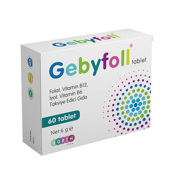 North Line Gebyfoll 60 Tabletten