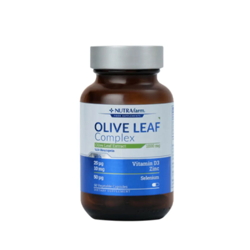 Dermoskin Nutrafarm Olive Leaf Complex Food Supplement 60 capsules