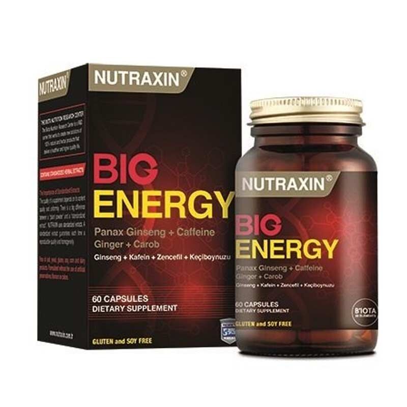 Nutraxin Big Energy 60 tablets Dietary Supplementary