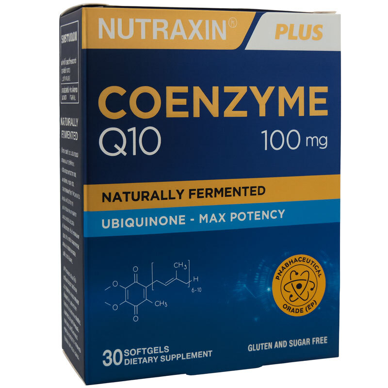 Nutraxin Coq-10 coenzyme Q-10 100 mg 30 softgel
