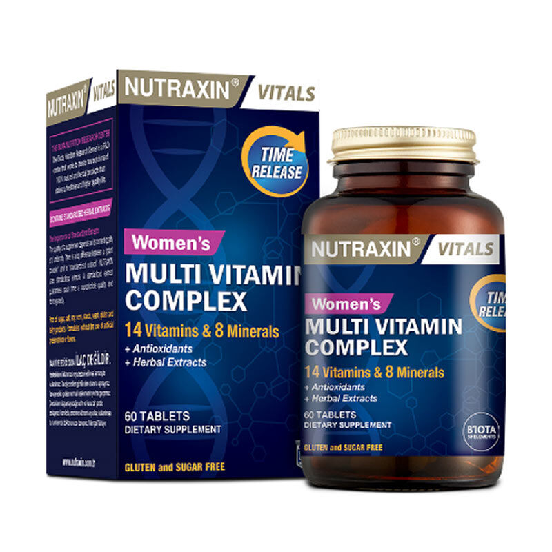 Nutraxin Women's Multi Vitamin Complex 60 tablets