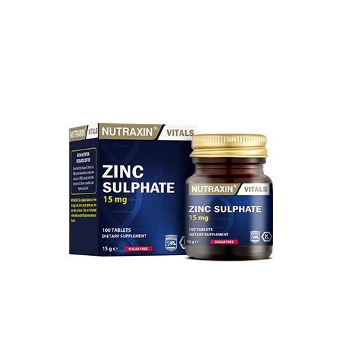 Nutraxin Zinc 15 mg 100 tablets