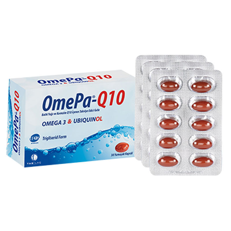 TAB Omepa-q10 omega3 ubiquinol 30 capsules